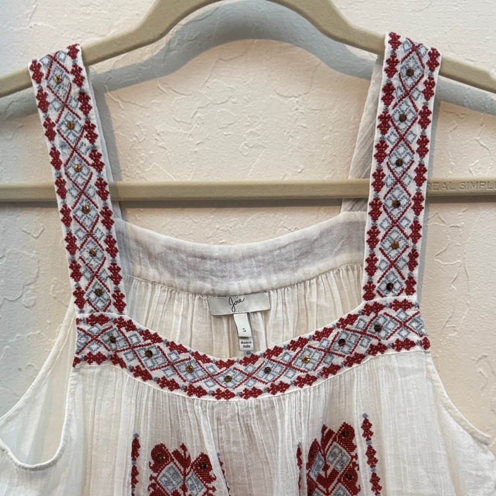 Joie small embroidered tunic tank - Picture 2 of 4